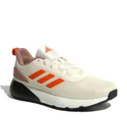 adidas Men's Glide stride M White, Beige & Orange Running Shoes image 2