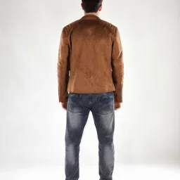 celio Celio* Dark Brown Regular Fit Jacket image 2