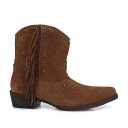 Carlo Romano Women's Brown Cowboy Boots-picture-34