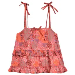 Elle Kids Coral Printed Top-picture-22