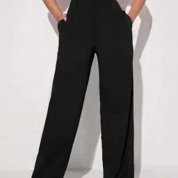 Broadstar Black High Rise Pants-image-58