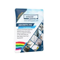 ADMIRE PAINTS Adicrete 315 Floor & Wall Tile Adhesive 20 Kg Grey image 1