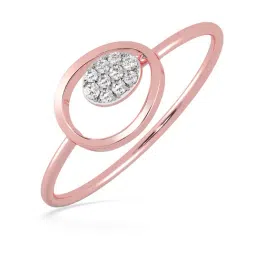 Malabar Gold and Diamonds 18k Rose Gold Diamond Ring-picture-14