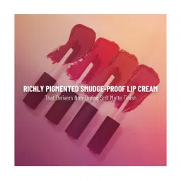 SWISS BEAUTY Soft Matte Liquid Lipstick Red Smoke - 6 ml image 5