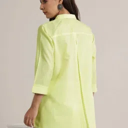 Libas Green Regular Fit Kurtis image 2