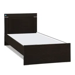 Delite Kom Sparkle Flowery Wenge Engineered Wood Single Bed image 4