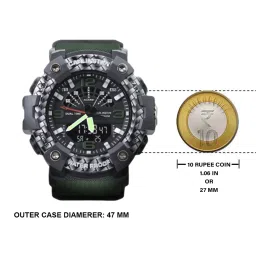 Carlington Endurance 9103 Green Chronograph Watch for Men image 2