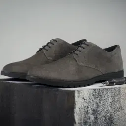 Ruosh Men's Otes Grey Derby Shoes-picture-34