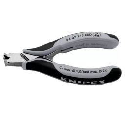 Knipex 64 02 115 ESD End Cutting Nipper (Length: 115 mm)-picture-32