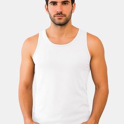 Bonjour Round Neck Sleeveless Bamboo Innerwear Basic Vest-picture-42