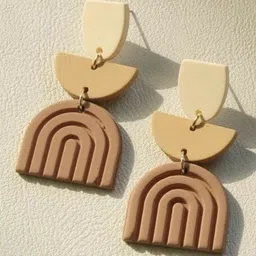 VMA PLAY FASHION Contemporary Shaped Drop Earrings-picture-37