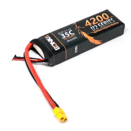 11.1v 4200mAh 35C 3S1P Bonka LiPo Battery image 1