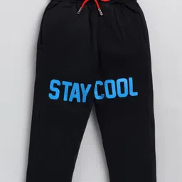 CUTOPIES Cute & Lovely Charm Text Printed Pyjama - Black-picture-17