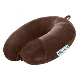 Billebon Premium Neck Pillow Fibre Filled Round Travel Pillow-picture-14