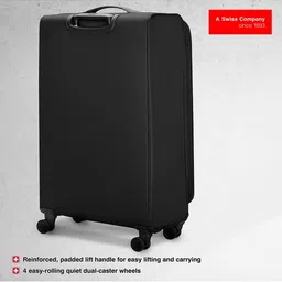Wenger Castic Pro Colourblocked Soft Sided Large Trolley Bag image 3