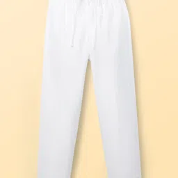 Pine Kids Woven Full Sleeves Leafy Printed Kurta Pyjama Set- Multicolour image 4