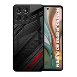 QRIOH Abstract Printed Motorola Edge 60 Fusion Back Case Mobile Accessories-picture-25