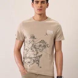 U.S. Polo Assn. Denim Co. Printed Slim Fit Cotton T-shirt-picture-31