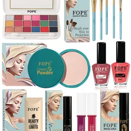 FOPE Set Of 14 Long Lasting Smudge Proof Party Glam Makeup Combo-picture-37