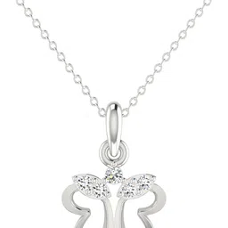 avsar Avsar BIS Hallmark AVP1218WB 14kt Cubic Zirconia White Gold Pendant-picture-12