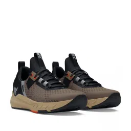 Under Armour Men's Project Rock BSR 4 UFC Brown Training Shoes image 2