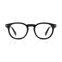Polaroid Black Oval Eye Frames for Women image 2