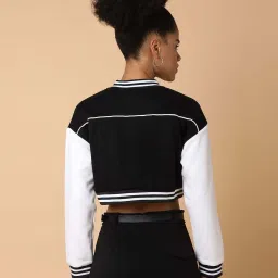 showoffff SHOWOFF Black Cotton Printed Jacket image 2