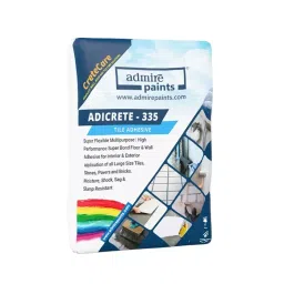 ADMIRE PAINTS Adicrete 335 Floor & Wall Tile Adhesive 5 Kg White image 1