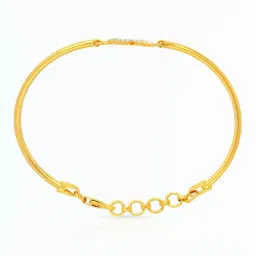 Malabar Gold and Diamonds 22k (916) BIS Hallmark Yellow Gold Kangan Bangle for Women image 2