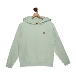 Red Tape Kids Mint Green Regular Fit Hoodie-image-43