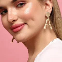 Sohi GoldPlated Drop Earrings image 2