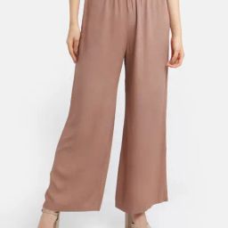 Zink London Brown Wide Leg Pants-picture-48