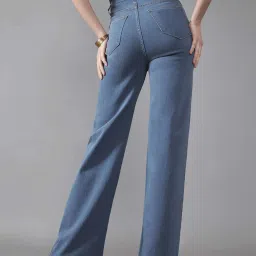 Dolce Crudo Blue Flared Fit Jeans image 2