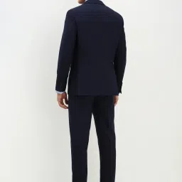 Allen Solly Navy Slim Fit Texture Two Piece Suit image 2