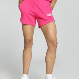 Puma Pink Logo Print Shorts-picture-29