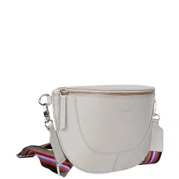 Saint G Grey Solid Medium Sling Handbag image 2