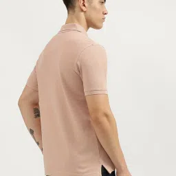 United Colors Of Benetton Beige Pure Cotton Regular T-Shirt image 2