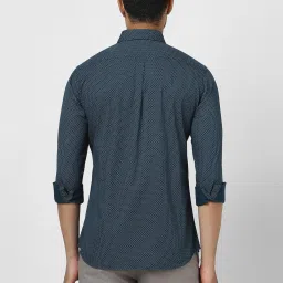 Van Heusen green Geometric Shirts image 2