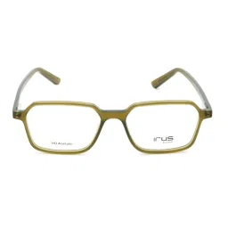 Irus Green Square Eye Frames for Women image 2