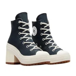 Converse Unisex Chuck 70 De Luxe Heel High Top Black Sneakers image 2