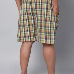 Urban Scottish Multi Cotton Regular fit Checks Boxers image 2