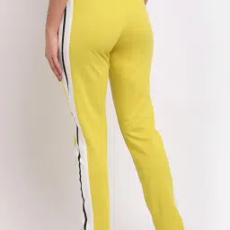 Club York Yellow Mid Rise Track Pants image 2