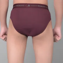 Dollar Bigboss Boys Multicolor Solid Briefs (Pack Of 3) image 2