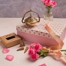 Fabindia Brass Metal Casted Mehnoor Diffuser image 2