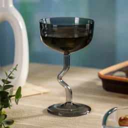 troveas Trovea's Classic And Elegant Coupe Transparent Glass Cocktail Glass - Set of 2 image 2