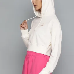 Puma Classics Crop Hooded Sweatshirt image 4