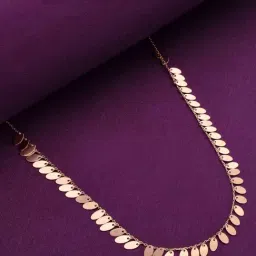 Kai Jewel Sterling Silver Rose Gold Strand Of Drops Casual Necklace-picture-11