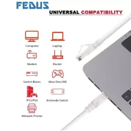 ELECTROBYTE 100 m Indoor CAT-6 Ethernet Cable image 3