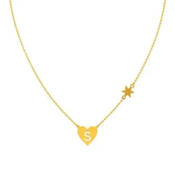 Kisna Diamond & Gold Jewellery 14k Jiyana Pure Gold Necklace for Women-image-55