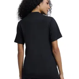 Converse Unisex Black All Star Center Front Printed Regular Fit T-Shirt image 2